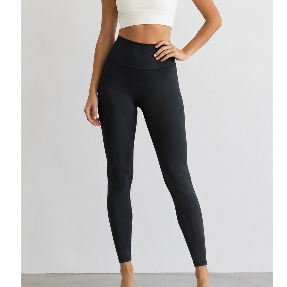 Vuori Black High Rise Performance Activewear Leggings Women Full Length